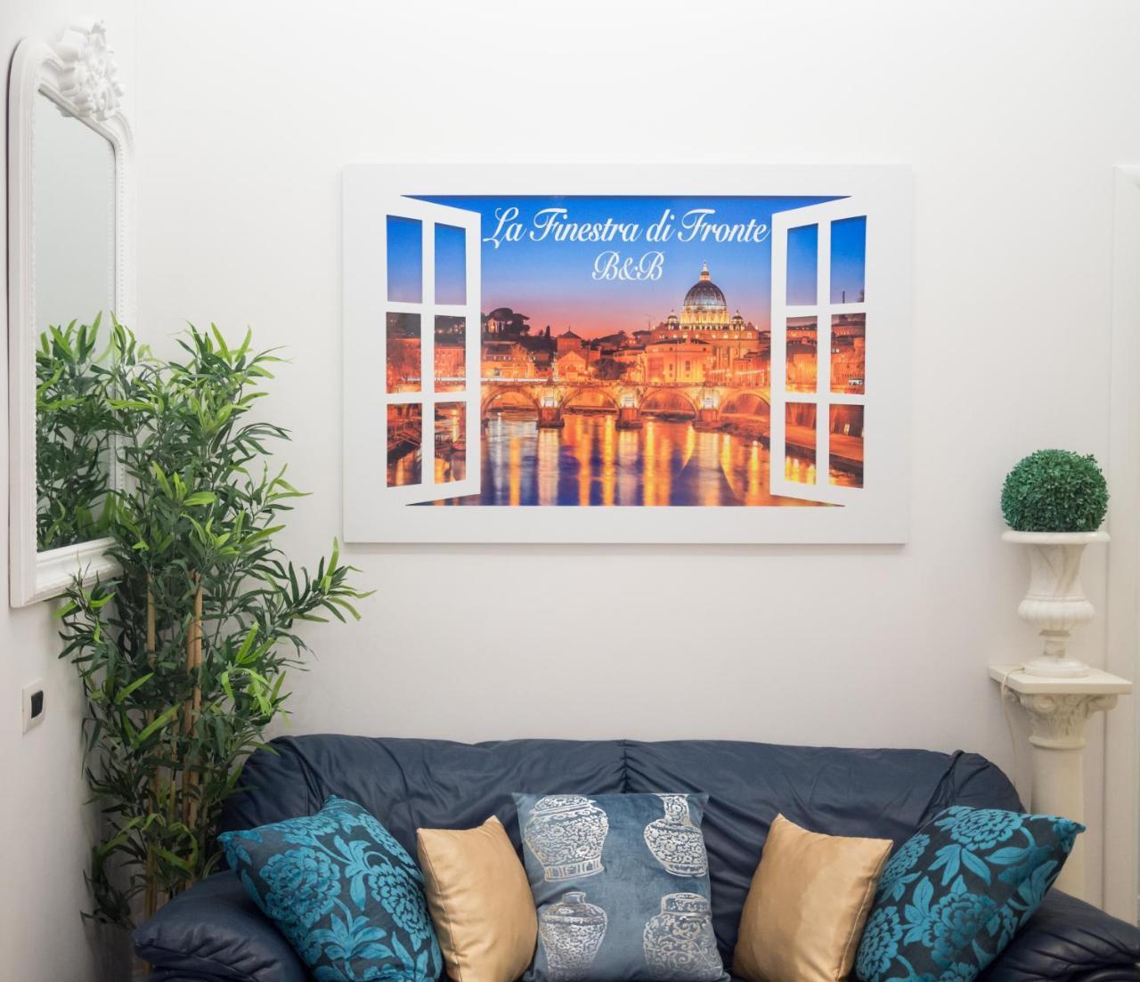 B&B La Finestra Di Fronte Rome Luaran gambar